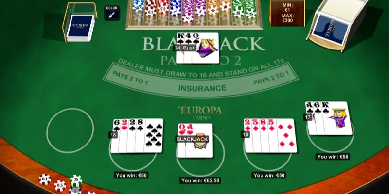 Blackjack Online 33WIN giải trí đánh bài hấp dẫn